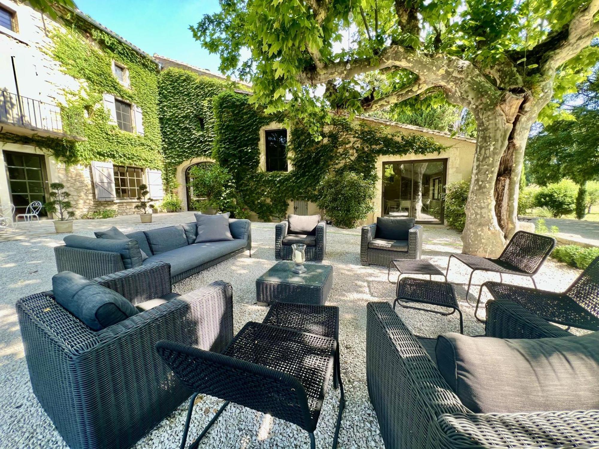 Mas Chateau Blanc Frühstückspension Avignon